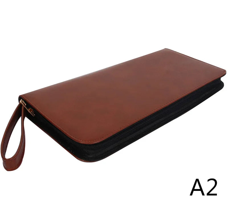 Fountain Pen Case for 36 Pens Zipper large capacity pencil bag Holder Pencil Bag, Fits In Various Size Office Gift