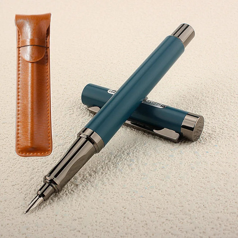 Luxury Metal 6036 Cute Fresh Fountain Pen for Calligraphy High-end Retro Exquisite Business School Writing Pens Office Supplies