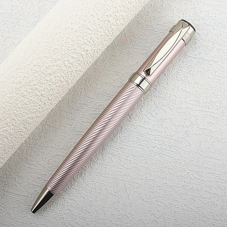 Luxury Rose pink Metal Ballpoint Pens