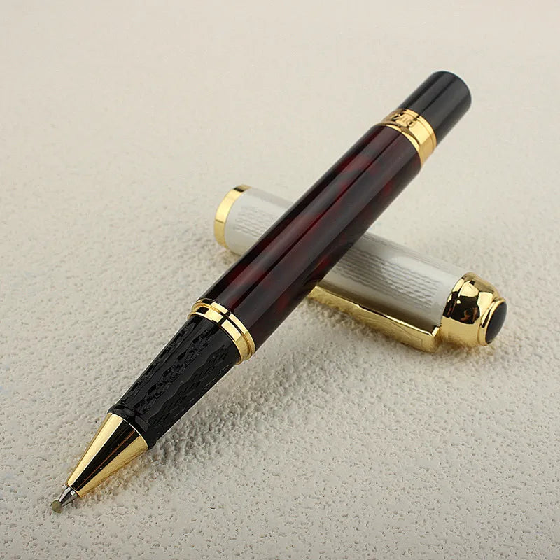 Luxury Metal Ball Point Pen Clip Signature Ballpoint Pens for Business Writing Office Stationery 821