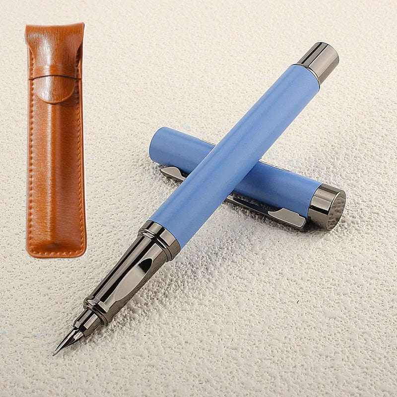 Luxury Metal 6036 Cute Fresh Fountain Pen for Calligraphy High-end Retro Exquisite Business School Writing Pens Office Supplies