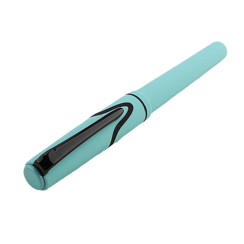 Luxury 7800 Golden Clip Fountain Pen with Ink Converter EF Nib 0.38mm for Writing Signature School Men & Women