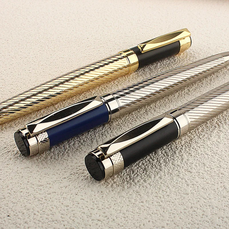 Metal Ballpoint Pen With Refills